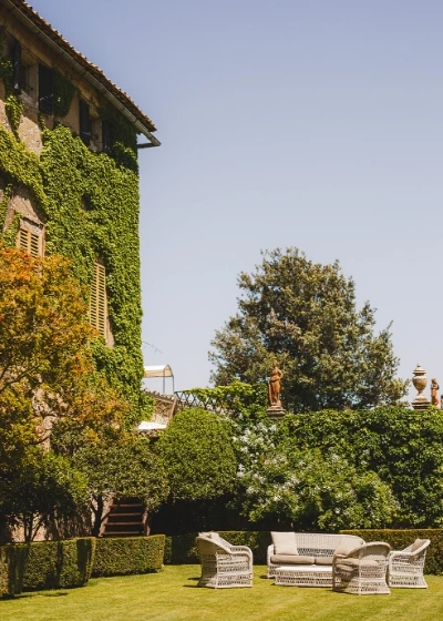 Picture of an outside part of Borgo Stomennano