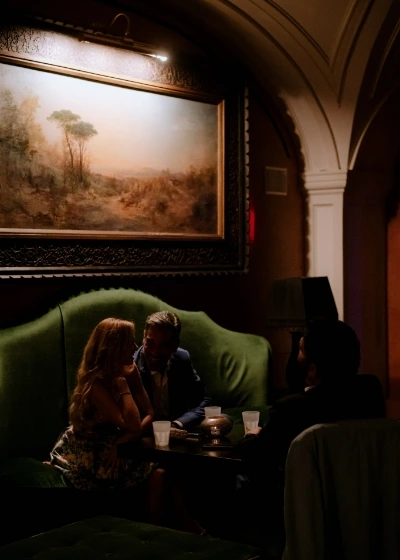 Photo of a relaxing area in the party area of Villa Cora