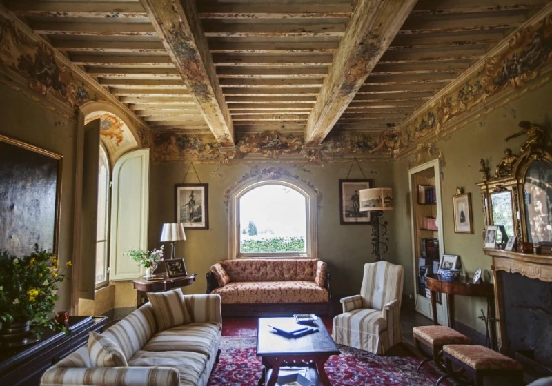 Picture of one of the room of Borgo Stomennano