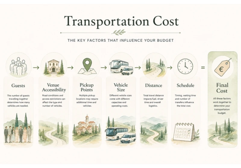 The key factor that influence the budget for transporation