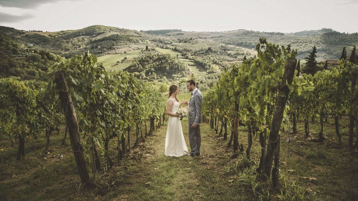 Multi-day destination wedding celebration in Tuscany